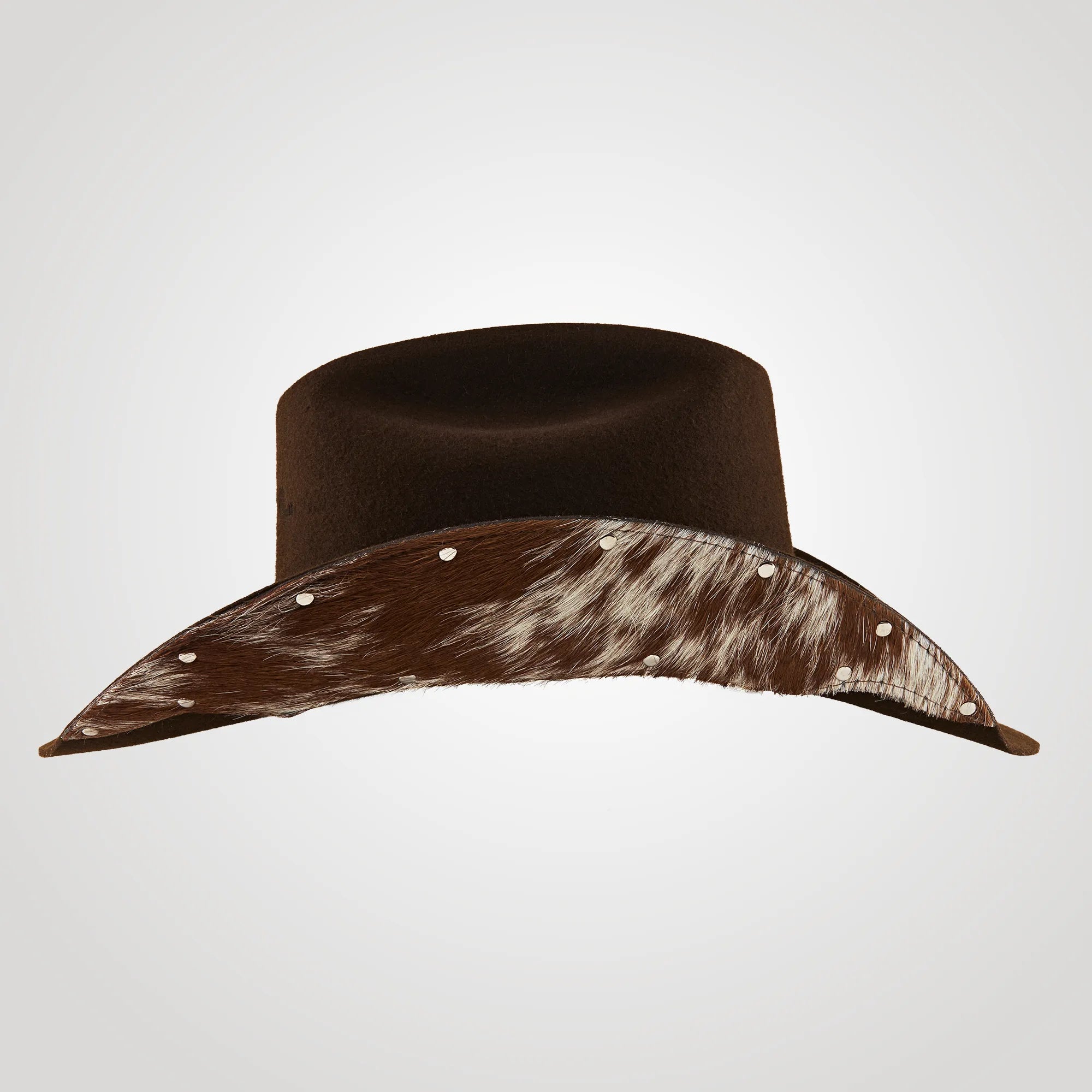 Chapéu Ana Castela - Herança Couro Marrom