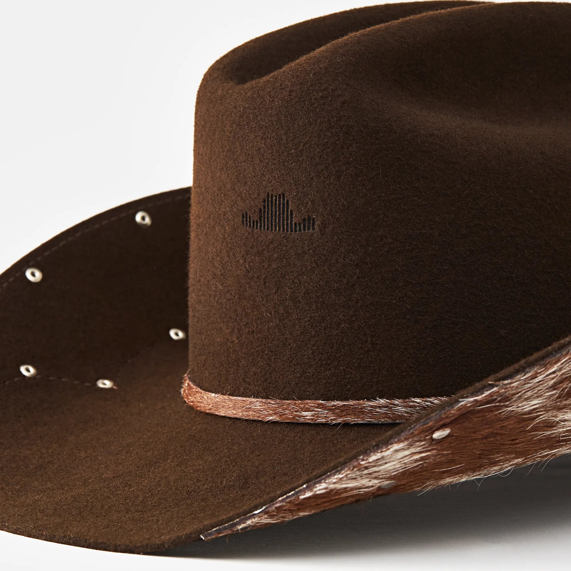 Chapéu Ana Castela - Herança Couro Marrom