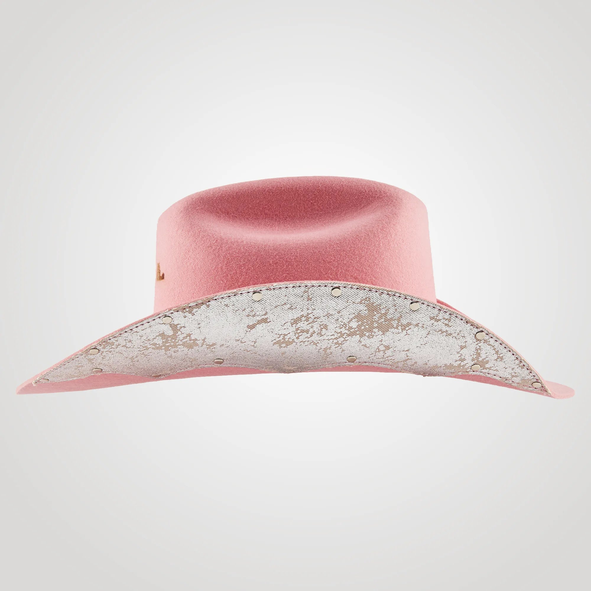 Chapéu Ana Castela - Boiadeira Jeans Rosa
