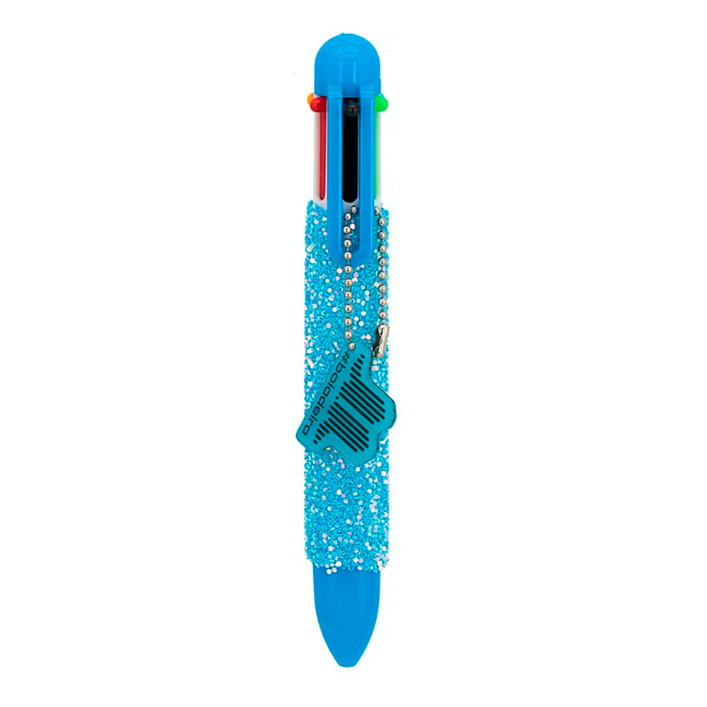 Caneta Gel 6 Cores Glitter Ana Castela