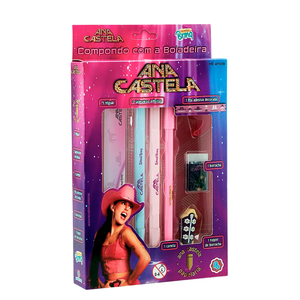 Kit Escolar Ana Castela Compondo com a Boiadeira