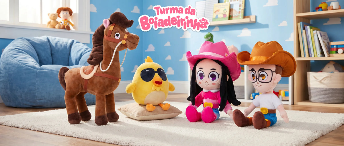 Pelúcias Turma da Boiadeirinha