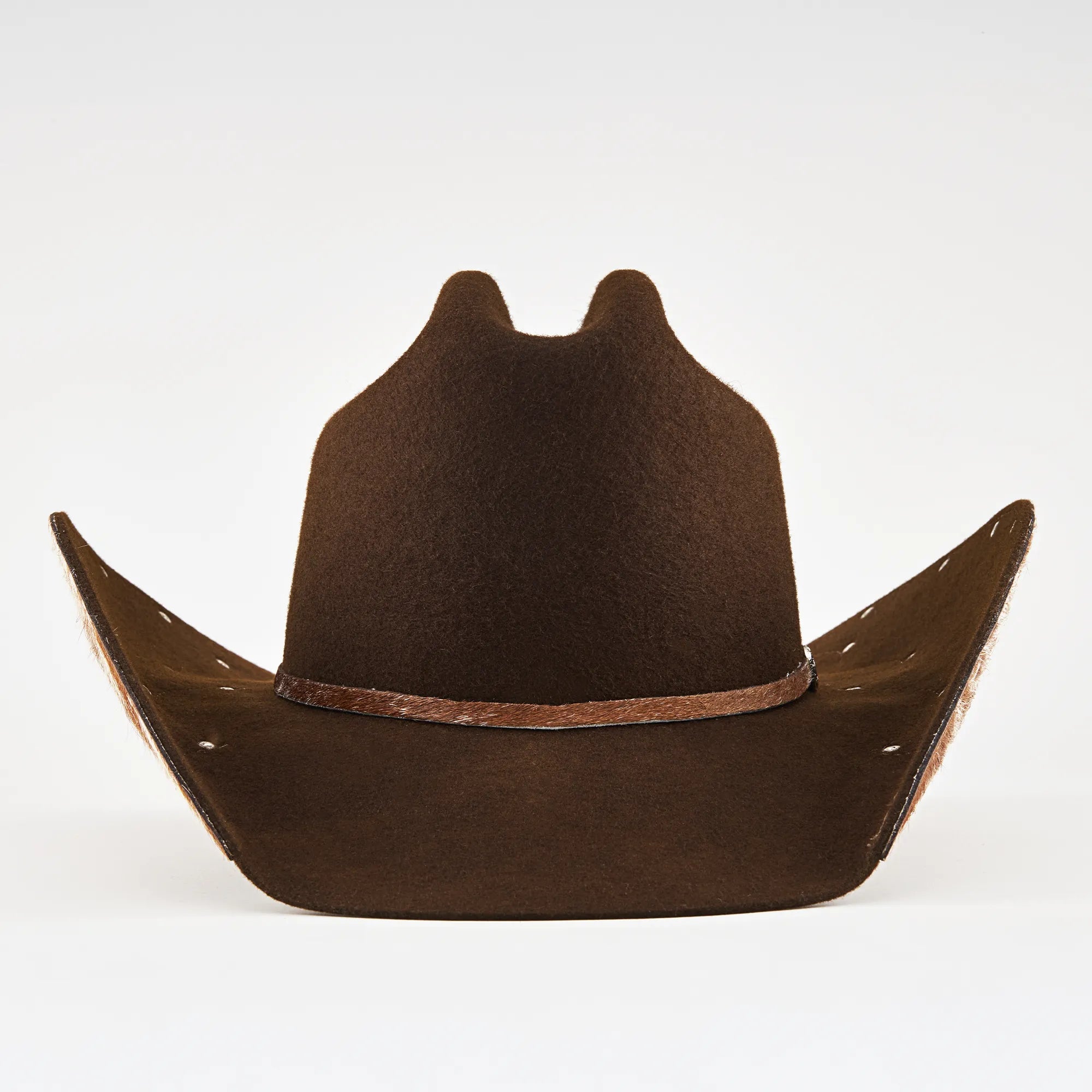 Chapéu Ana Castela - Herança Couro Marrom
