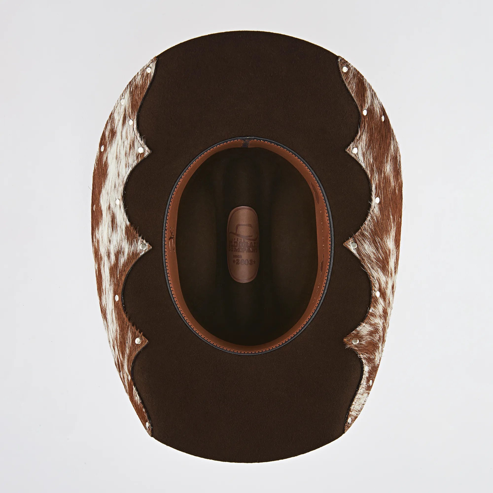 Chapéu Ana Castela - Herança Couro Marrom