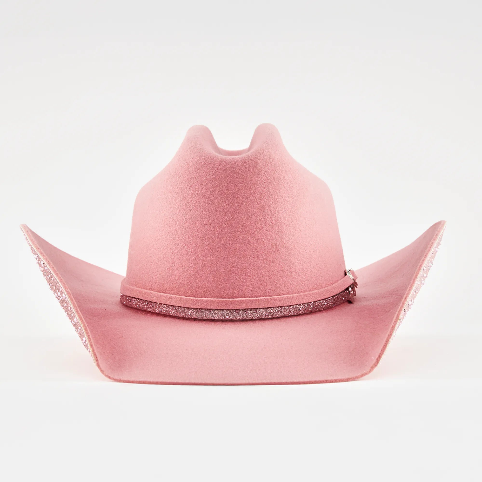 Chapéu Ana Castela - Boiadeira Brilho Rosa