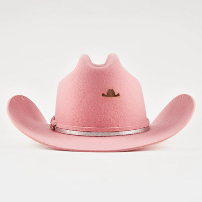 Chapéu Ana Castela - Boiadeira Jeans Rosa