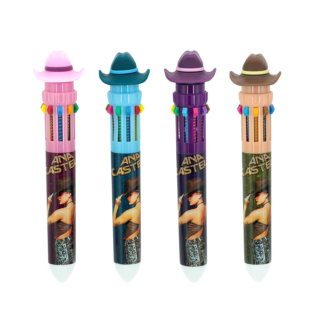 Canetas Gel 10 Cores Ana Castela