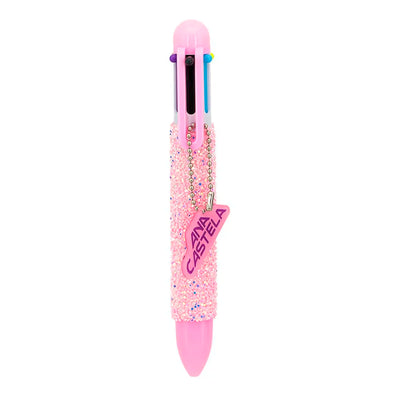 Caneta Gel 6 Cores Glitter Ana Castela