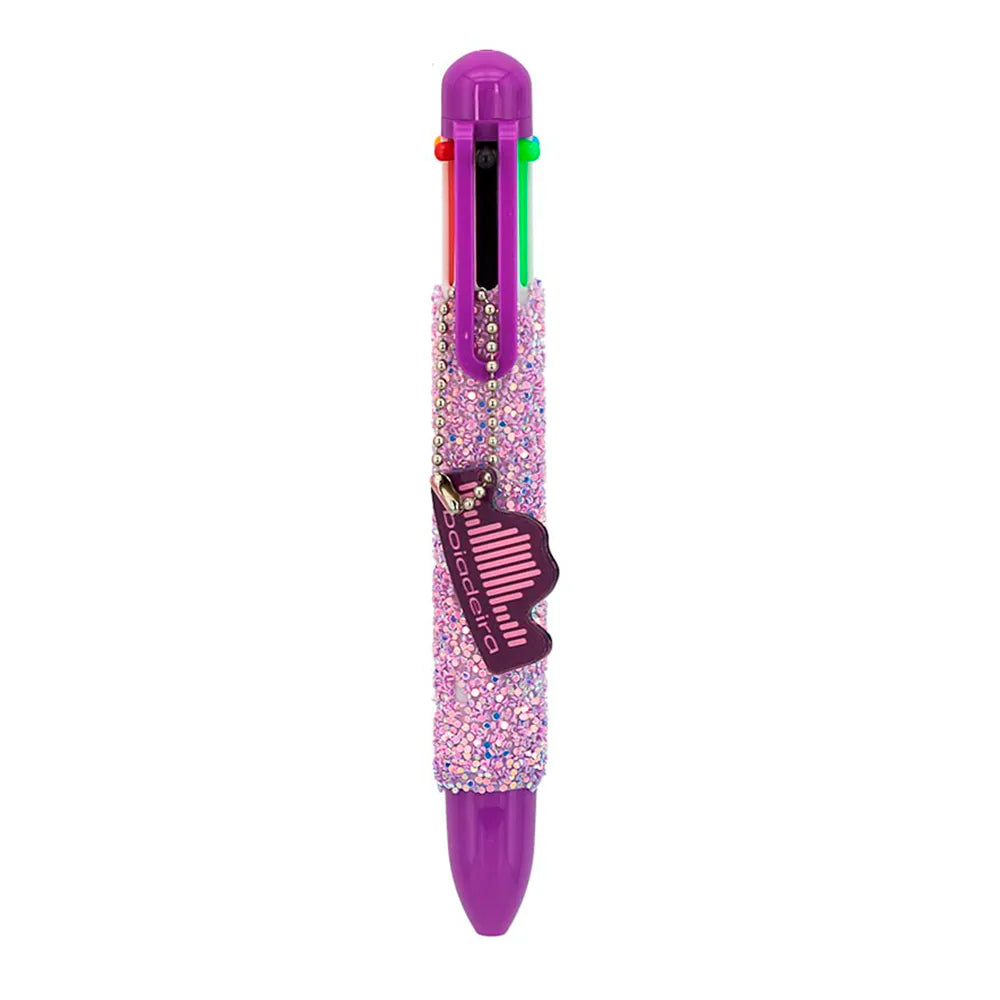 Caneta Gel 6 Cores Glitter Ana Castela