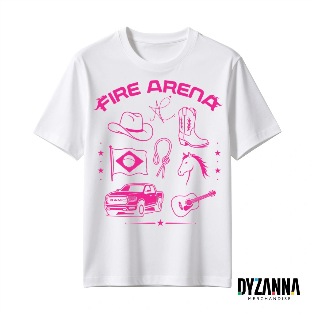 Camiseta Ana Castela · Coleção Fire Arena
