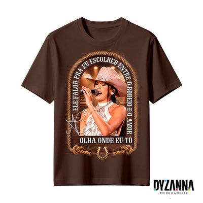 Camiseta Ana Castela · Coleção Musical